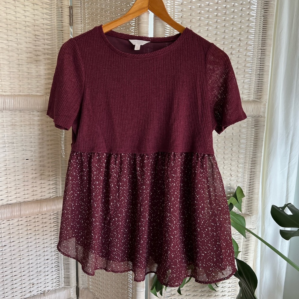 Lauren Conrad Maternity top